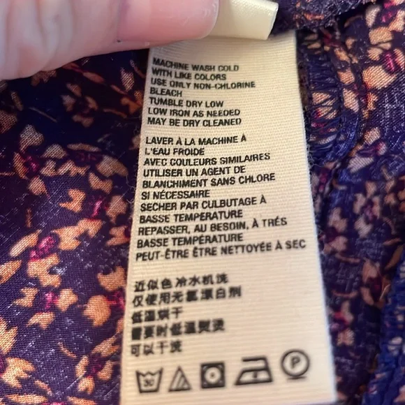 FREE PEOPLE one fine day floral babydoll - Picture 10 of 10